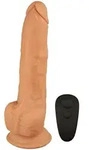 Naked Addiction Sto&szlig;ender Dildo 23 cm - Hellbraun