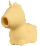 Unihorn Bean Blossom Einhorn Vibrator mit Zunge - Gelb