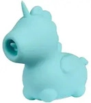 Unihorn Mount'n Peak Einhorn Vibrator mit Zunge - Blau