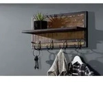 Wandgarderobe Altholz 61x14x31 bunt NATURE OF SPIRIT #83