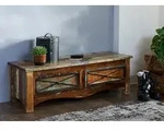 Garderobenbank Altholz 120x45x40 mehrfarbig lackiert NATURE OF SPIRIT #110