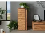 Highboard Wildeiche / Zerreiche 53x45x142 natur ge&ouml;lt NEW AMSTERDAM #06