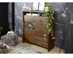 Highboard Akazie 131x45x147 braun lackiert PURE ACACIA #803