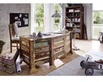 Schreibtisch Altholz 170x70x80 mehrfarbig lackiert NATURE OF SPIRIT #61
