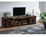 TV-Board Mango 200x55x50 braun lackiert RAILWAY #451