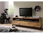 TV-Board Wildeiche 170x40x56 natur ge&ouml;lt VILLANDERS #114