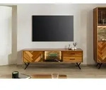 TV-Board Altholz 180x40x56 natur lackiert AVIGNON #100