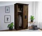 Schrank Mango 100x60x190 braun lackiert RAILWAY #416