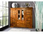 Highboard Akazie 160x50x142 honig lackiert OXFORD #0418