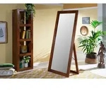 Standspiegel Akazie 75x3x175 nougat lackiert OXFORD #319
