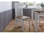 Stuhl Mango 45x51x108 wei&szlig; lackiert TOULOUSE #113