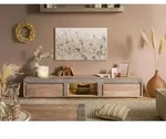 TV-Board Akazie 240x48x39 beige lackiert Amsterdam #104