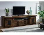 TV-Board Mango 200x55x55 braun lackiert RAILWAY #448