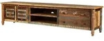 TV-Board Altholz 240x50x55 mehrfarbig lackiert FABLE #35