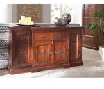 Sideboard Akazie 160x45x85 nougat lackiert OXFORD #902