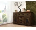 Sideboard Mango 150x45x90 braun lackiert RAILWAY #419