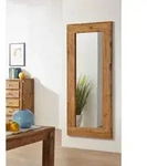 Spiegel Sheesham 185x4x80 braun ge&ouml;lt NATURE BROWN #842