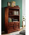 Regal Akazie 98x40x148 nougat lackiert OXFORD #1006