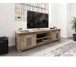 TV-Board Mango 180x55x50 whitewash lackiert RAILWAY #335