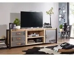 TV-Board Mango 200x45x66 natur bedruckt FACTORY #133
