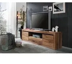 TV-Board Wild-/Zerreiche 202x42x55 natur ge&ouml;lt MONTREUX #105
