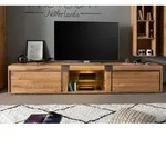 TV-Board Wildeiche / Zerreiche 260x48x50 natur ge&ouml;lt NEW AMSTERDAM #04