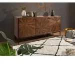 Sideboard Mango 183x46x84 braun lackiert STILM&Ouml;BEL #110