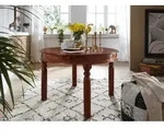 Esstisch rund 100x100x76 Akazie lackiert OXFORD #331