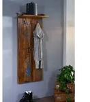 Garderobe Altholz 59x30x145 mehrfarbig lackiert NATURE OF SPIRIT #111