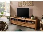 TV-Board Wildeiche 191x45x50 natur ge&ouml;lt PURE OAK #109