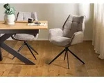 Drehstuhl 61x61x89 braun / braun HENRI #100