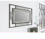 Spiegel Mango 76x4x122 grau lackiert HEAVY INDUSTRY #155