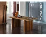Esstisch Sheesham 200x100x76 walnuss lackiert DUKE #101