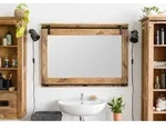 Spiegel Mango 114x6x80 natur lackiert RAILWAY #178