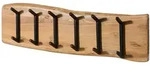 Wandgarderobe Akazie 100x3x25 natur lackiert MELBOURNE #105