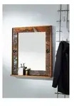 Spiegel Altholz 68x8x79 mehrfarbig lackiert NATURE OF SPIRIT BAD #104