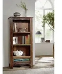 Regal Altholz 60x35x130 mehrfarbig lackiert NATURE OF SPIRIT #25