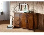 Sideboard Sheesham 118x45x85 life honey lackiert METRO LIFE #122