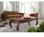 Couchtisch Akazie 135x70x40 nougat lackiert OPIUM #616
