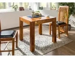 Esstisch Akazie 80x80x76 honig lackiert OXFORD #31