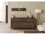Sideboard Kernbuche 175x45x85 tabacco braun ge&ouml;lt VILLANDERS #208