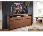 Sideboard Akazie 191x45x96 braun lackiert PURE ACACIA #202