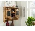Wandgarderobe Mango 90x30x75 natur lackiert RAILWAY #154
