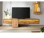 Lowboard Wildeiche 240x43x55 natur ge&ouml;lt WIEN #208