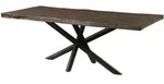 Baumtisch Mango 180x90x76 grau lackiert / Mikado-Beine anthrazit matt FREEFORM 5