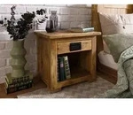 Nachttisch Mango 50x40x45 natur lackiert RAILWAY #187