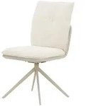 Polsterstuhl 47x61x88 Chenille / Velours beige XENIA #01
