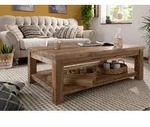 Couchtisch Teak 130x75x45 natur unbehandelt BASSANO #139