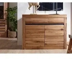 Sideboard Wildeiche / Zerreiche 108x43x80 natur ge&ouml;lt MONTREUX #150