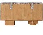 Sideboard Mango 160x45x85 beige lackiert LUGANO #101